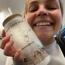 Cadeau personnalisé meilleur ami interurbain, ton visage me manque, verre  givré de 16 oz