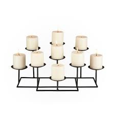 Add the finishing touches to your stylish home with some beautifully crafted fireplace candelabra fireplace candle holder black candelabra wood candle holders fireplace mantle fireplace ideas floor candelabra. 10 Platform Candle Candelabra Metal Holder Black Home Tabletop Fireplace Decor Home Decor Candle Holders Accessories