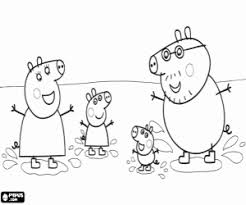 Ausmalbilder Peppa Pig Peppa Wutz Malvorlagen