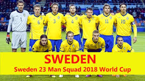 Viktor claesson is expected to start on the left flank. Sweden 23 Man Squad 2018 World Cup Fifa World Cup Russia 2018 Sweden Football Team 2018 Squad Youtube