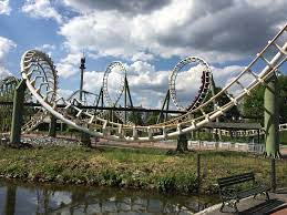 It grew steadily over the proceeding decades, regularly pulling in millions of visitors until a 2001 takeover by the tussauds group. Big Loop In Heide Park Germany Amusement Park Rides Roller Coaster Amusement Park