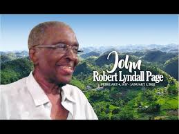 Thanksgiving Service for the late John Page