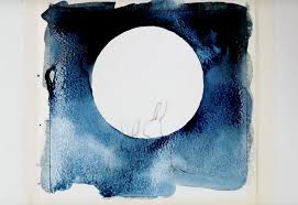 Up with the morning tea. Watercolor Painting Ideas Painting Bunny Silhouettes With A Full Moon