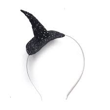 Glitter Witches Hat Headband Glitter Headbands Hair Accessories Diy Hair Accessories