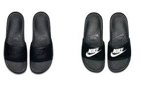 The simplistic nike benassi jdi men's slides can be swiftly eased on without taking any more of your time and effort. Nike Mens Benassi Slides In White Black Slides Slip Ons For Sale Online Ebay