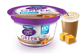 We believe that health deserves a lighter outlook. Dannon Light Fit Greek Yogurt Caramel Macchiato Greek Yogurt Strawberry Strawberry Banana Yogurt