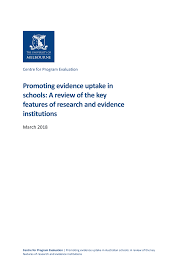 Tes di bank btm nu : Pdf Promoting Evidence Uptake In Australian Schools A Review Of The Key Features Of Research And Evidence Institutions