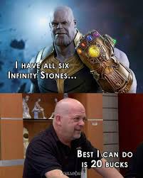 A picture of something (the meme author desires or anticiapts) juxtaposes a photograph of a happy excited man. I M Rick Harrison N This Is My Pawn Shop Meme
