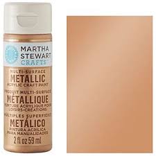 Martha Stewart Vintage Gold Satin Metallic Paint