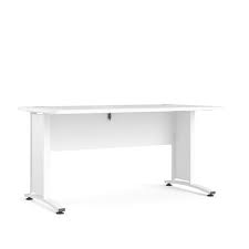Maja möbel eckschreibtisch mit griffloser optik weiß eckschreibtische bürotische und schreibtische büromöbel. Prima Schreibtisch 120 150 X 80 Cm Weiss Gunstig Mobel Kuchen Buromobel Kaufen Froschkonig24