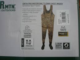 Gander Mountain Max 5 Hunting Waders Size 11 5mm 1000 Gram Thinsulate