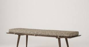 Casper Bench Nubby Tweed Ottomans Benches Furniture 1500 60x18x15 5 Bench Furniture Bench Dining Benches