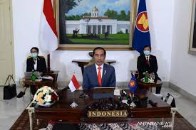 Jabatan perdana menteri (tulisan jawi: Presiden Jokowi 3 Negara Mitra Asean Jadi Kunci Untuk Atasi Covid 19 Antara News
