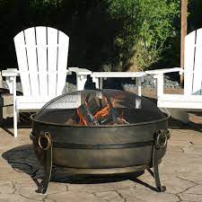 Charlton Home Flanigan Steel Wood Burning Fire Pit Reviews Wayfair