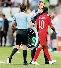 The resolution of png image is 293x445 and classified to england flag. World Cup 2018 Struggling England Star Raheem Sterling Must Repay Gareth Southgate S Faith In Him