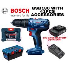 Apabila makanan yang diberikan pada kelinci bagus, maka ia akan tumbuh dengan sehat dan cepat besar. Eehiong1977 Bosch Gsb 180 Li Cordless Impact Drill Fisherman Box 41pcs Acc Set Combo Set Gsb180 Bosch 18v Drill Shopee Malaysia