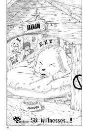 Opening up with an older boruto uzumaki facing a foe named kawaki during the destruction of his village, the manga follows with a retelling of events in boruto: Viz Read Naruto Chapter 58 Manga Official Shonen Jump From Japan
