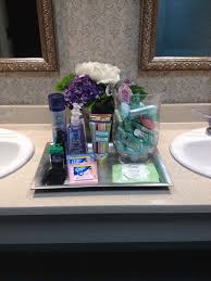 This doesn't need to fit with any wedding theme, just has to be practical. Must Haves For Wedding Bathroom Baskets