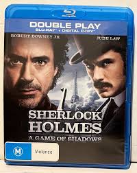 Sherlock Holmes A Game of Shadows Blue Ray
