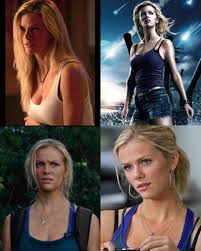 Eliza Dushku as Faith Lehane in Buffy the Vampire Slayer.