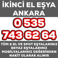 Eşya satmak i̇çin bizi arayın. Ikinci El Esya Alanlar Ankara 0535 743 62 64 2 El Esya Mobilya Alanlar