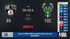 What is the highest score by a nba player? Nets Bucks Ecsf Game 6 Nba Playoffs On Espn Live Scoreboard Youtube