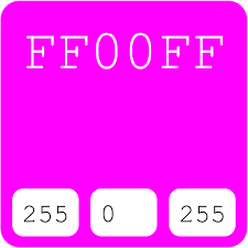 In the hsl color space #ea0a8e has a hue of 325° (degrees), 92% saturation and 48% lightness. Fuchsia Magenta Ff00ff F0f Hex Color Code Rgb And Paints