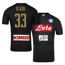 Napoli Third 1617 Season Black 33 Albiol Soccer Jersey Cheap Football Shirts Soccer Shirts Soccer Jersey