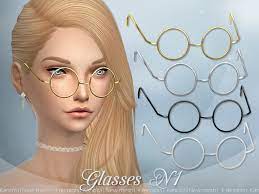 Sun glasses over head | accessoire de cheveux: The Sims Resource Kanoya Glasses N1