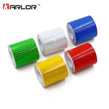 Reflective Tape 5 300cm Car Styling Safety Warning Material Motorcycle Cycling Car Stickers For Renault Ford Toyota Bmw Vw Lada Body Stickers Reflective Tape