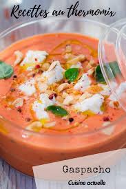 Gaspacho De Tomates Au Thermomix Recettes Recipe Tomato Gazpacho Gaspacho Recipe Food