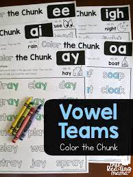 However, it does not scare me, i can overcome all difficulties! Vowel Team Phonics Worksheets Color The Chunk This Reading Mama