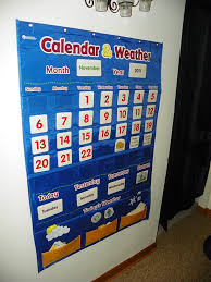 The Review Stew Calendar Weather Pocket Chart
