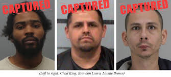 Three from Texas Top 10 Most Wanted lists back in custody