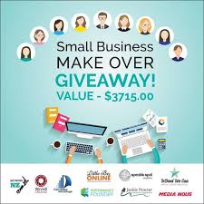 Enter To Win Small Business Makeover Value 3715 Http Www Dango Co Nz Pinterestredirect Php U N7y Business Makeover Business Articles Social Media Help
