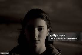 Stormy Sidelight Headshot 2 Foto de stock