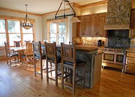 May also interest you white marble countertops. Rustic Kitchen Eclectic Dining Room Grand Rapids By Woodland Creek Furniture Houzz