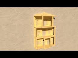 Nah kami disini menyediakan berbagai pilihan bentuk hiasan dinding. Rak Dinding Model Rumah 3 Lantai Modern Youtube