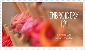 Our product of the week this week is an appliqued sports bag. New How To Embroidery Videos From Jenny Hart Make