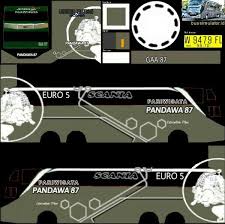 Use this image freely on your. Livery Bussid Pandawa 87 Shd Stiker Mobil Mobil Modifikasi Mobil
