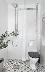 Hvitfeldtsgatan 13 A Mix Of Grays And Neutrals House Bathroom Designs Small Wet Room Tiny Bathrooms
