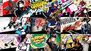 3840x2160 All Out Attack Collage Wallpaper Persona5 Persona 5 Persona Wallpaper