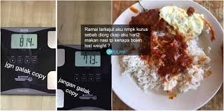 Ia memilih tak makan nasi selama beberapa tahun dirinya menjalani program diet. Diet Tak Pernah Skip Nasi Tapi Mampu Turun 10 Kg Wanita Ini Kongsi Caranya