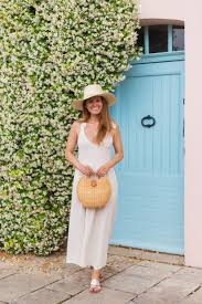 Saint Tropez Grimaud Style Inspiration Summer Hats Linen Dresses