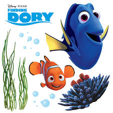 Finding dory is pixar's seventeenth film, released on june 17, 2016. Window Sticker Finding Dory From Komar Disney