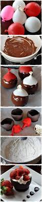 If You Truly Want To Impress Your Other Half With A Unique And Tasty Chocolate Dessert This Chocolate Bowls Chocolate Bowls Yummy Chocolate Desserts Desserts