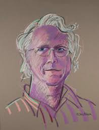 Sitting for a Ken Christiansen portrait