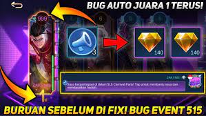 Hal ini disebabkan oleh besarnya peluang memperoleh hadiah diamond kuning. Kode Bug Event 515 Mobile Legends Subtype Diamond Ml Gratis 2021