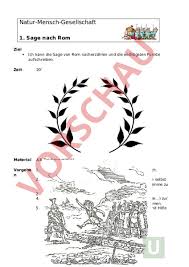 Arbeitsblatt Romer Geschichte Anderes Thema