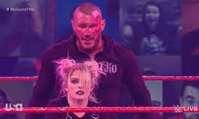 Randy Orton Hits Alexa Bliss With The Rko During Wwe Raw Main Event Wrestling News In 2021 Randy Orton Wrestling News Wwe